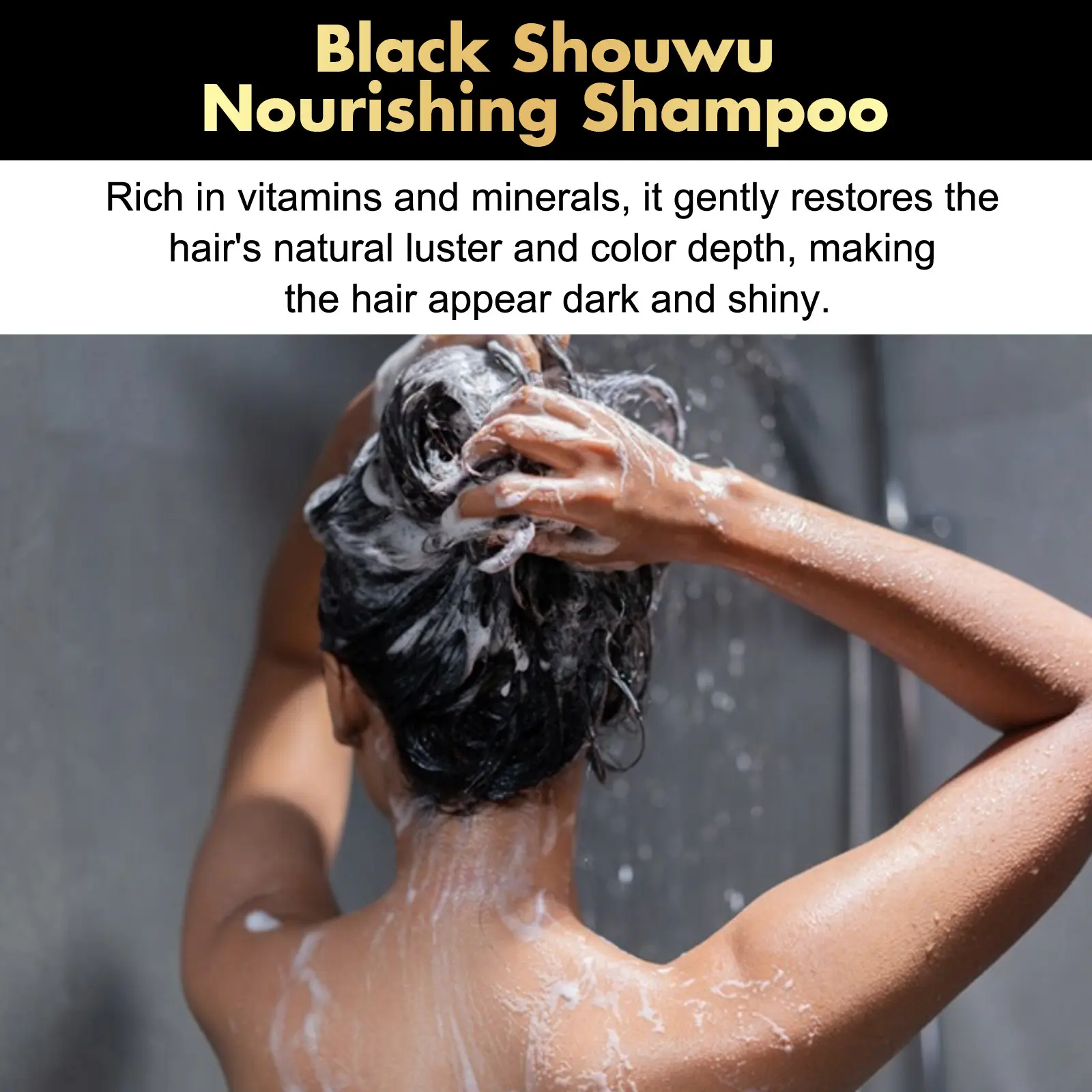 Natural Hair Thickener and Color Restorer