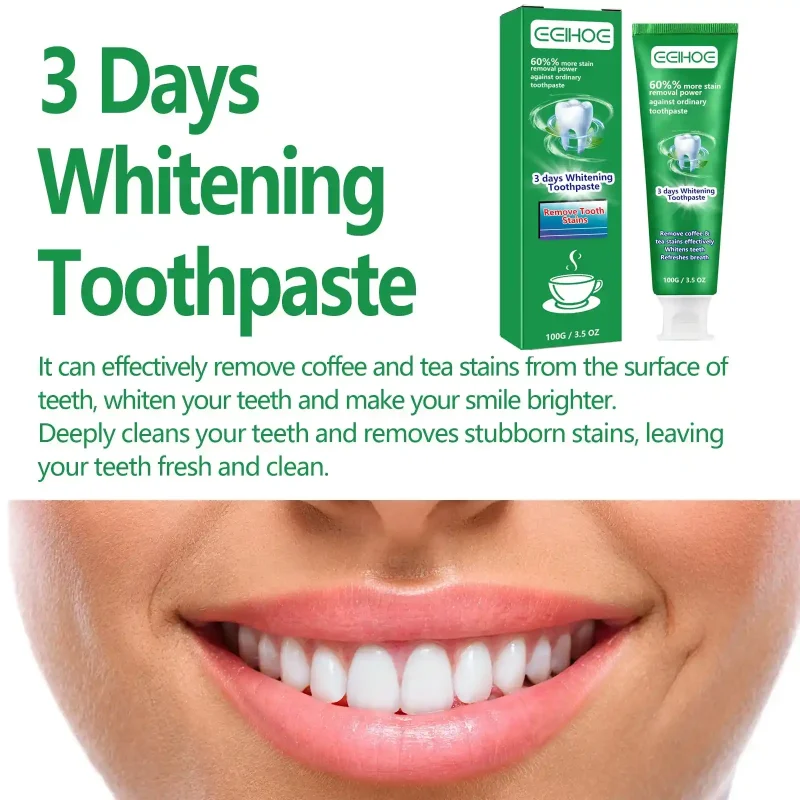 EELHOE dental cleansing toothpaste for effective plaque removal