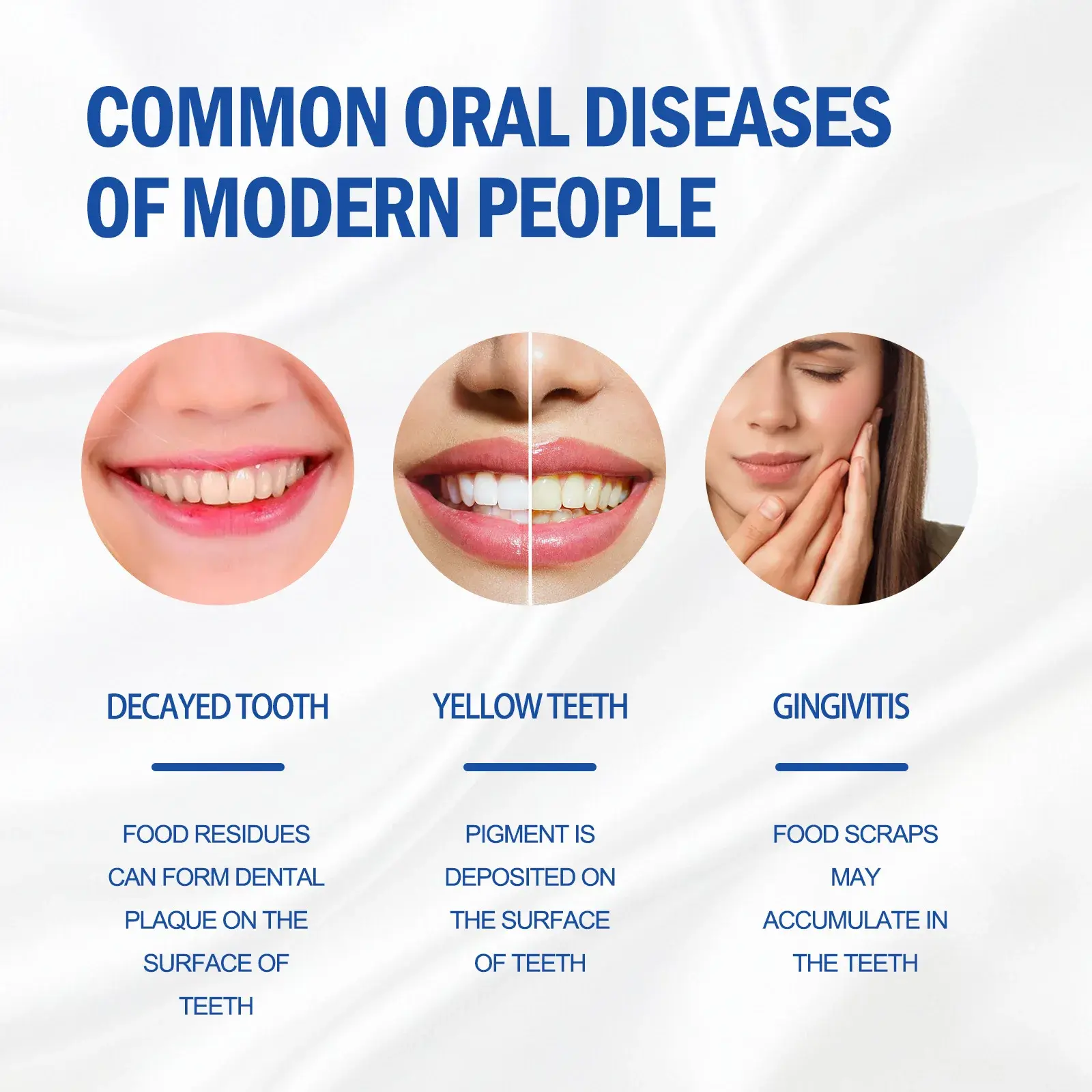EELHOE toothpaste for removing oral odor and brightening teeth