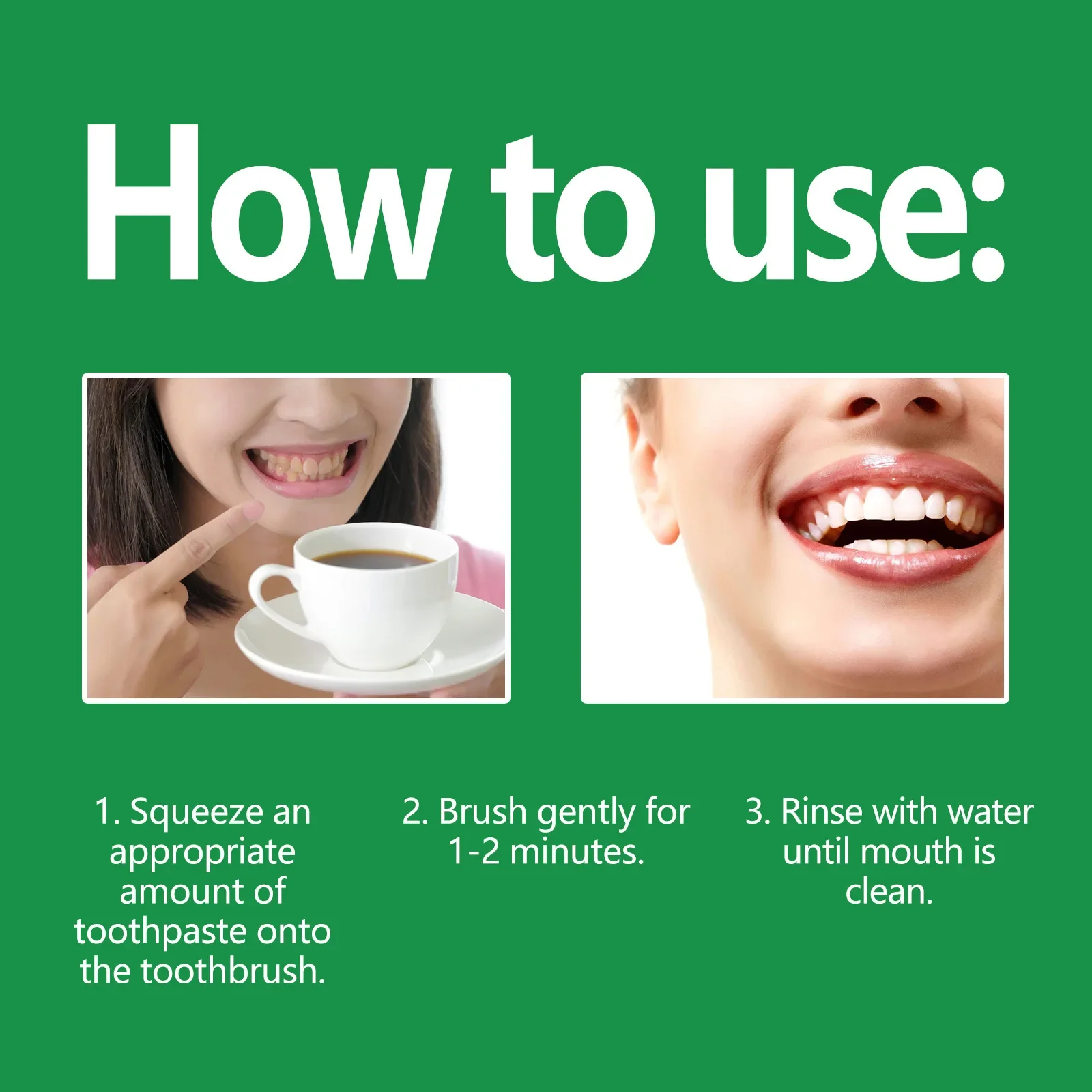 advanced teeth whitening gel for yellow stain and plaque removal