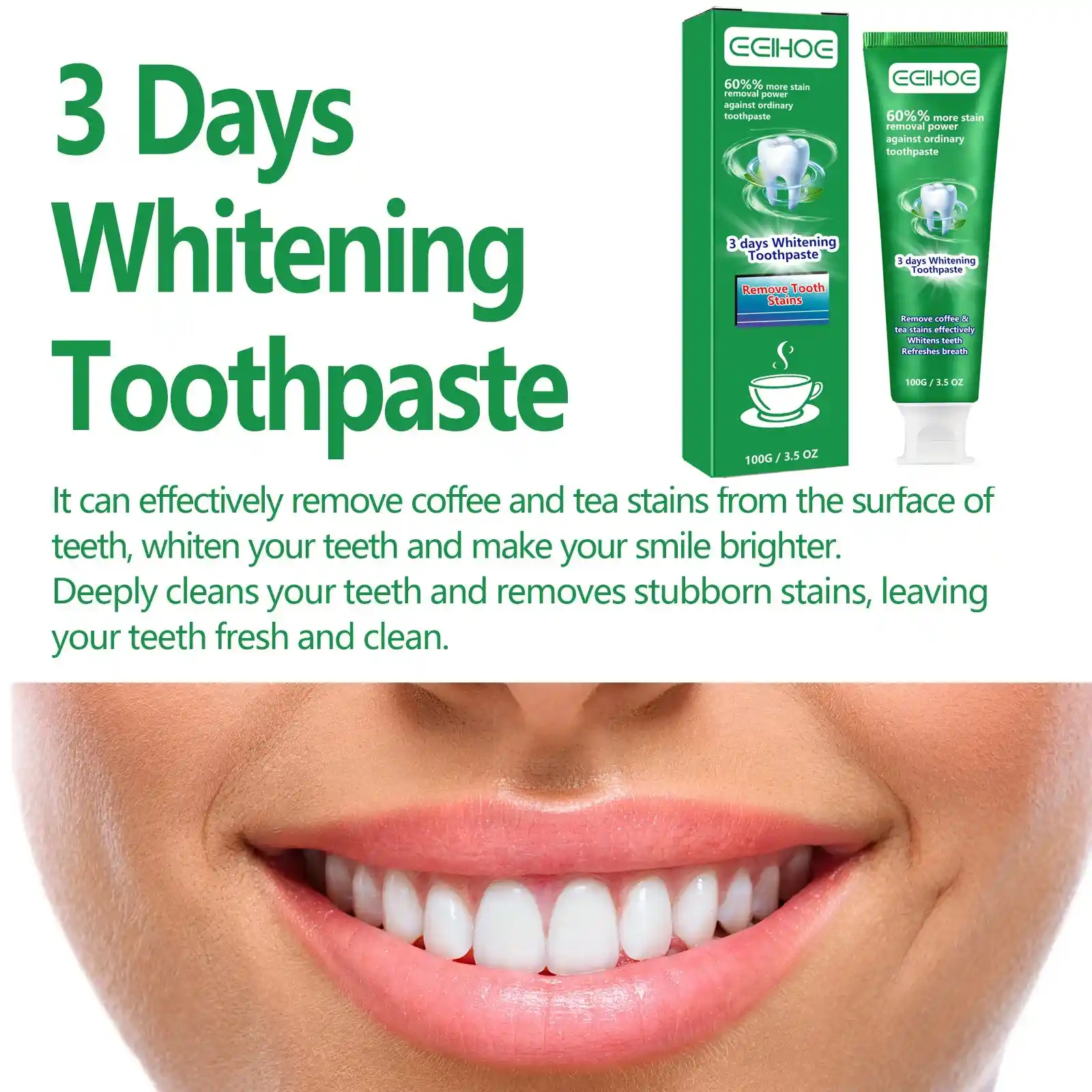 natural teeth whitening toothpaste for removing yellow stains